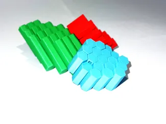 Flexi hexagon fidget