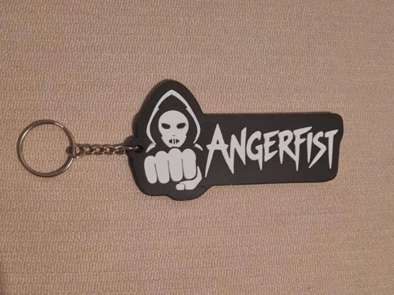 Angerfist keychain