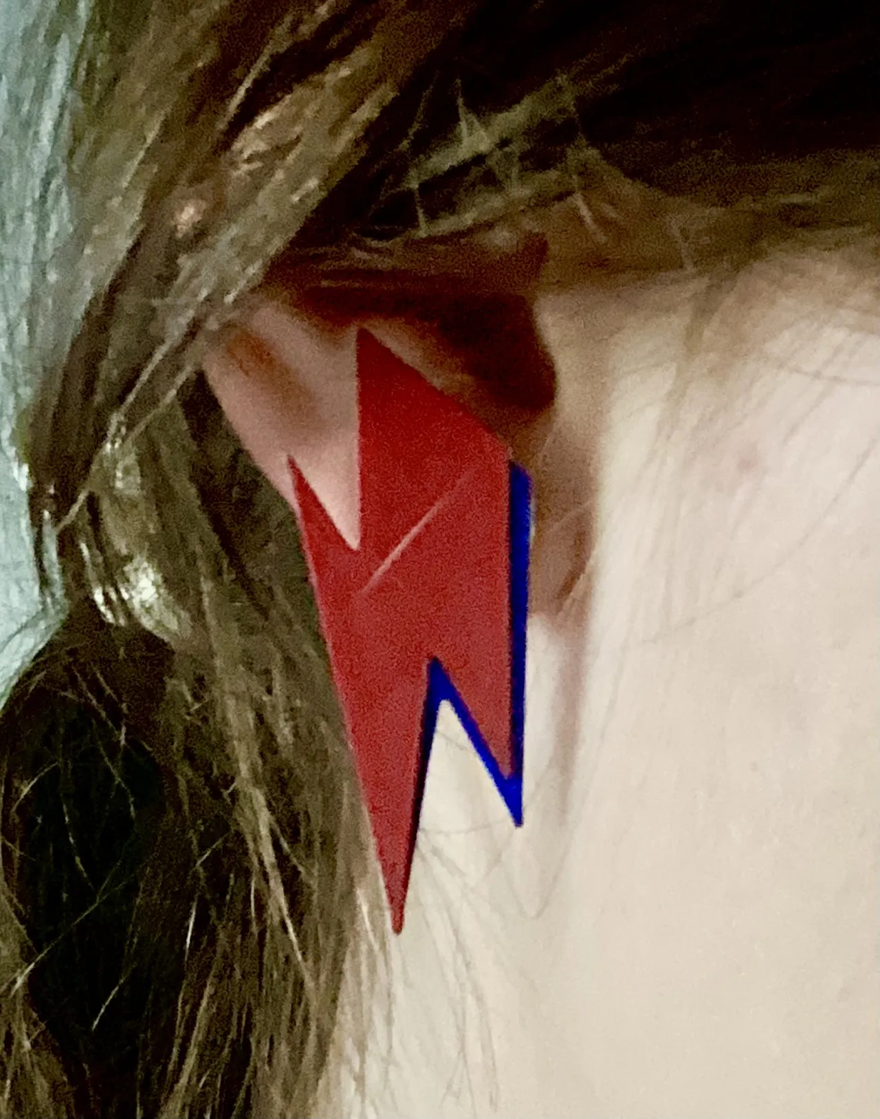 Aladdin Sane/David Bowie Lightning Earrings view 2