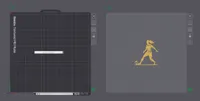 single color base + throphy on the same file (scaled down)