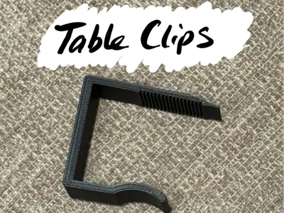 Table Cloth Clips V2 - Variety of Sizes 10-50mm