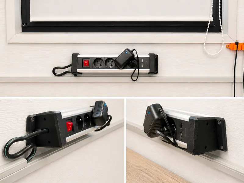 TRONIC strip wall mount