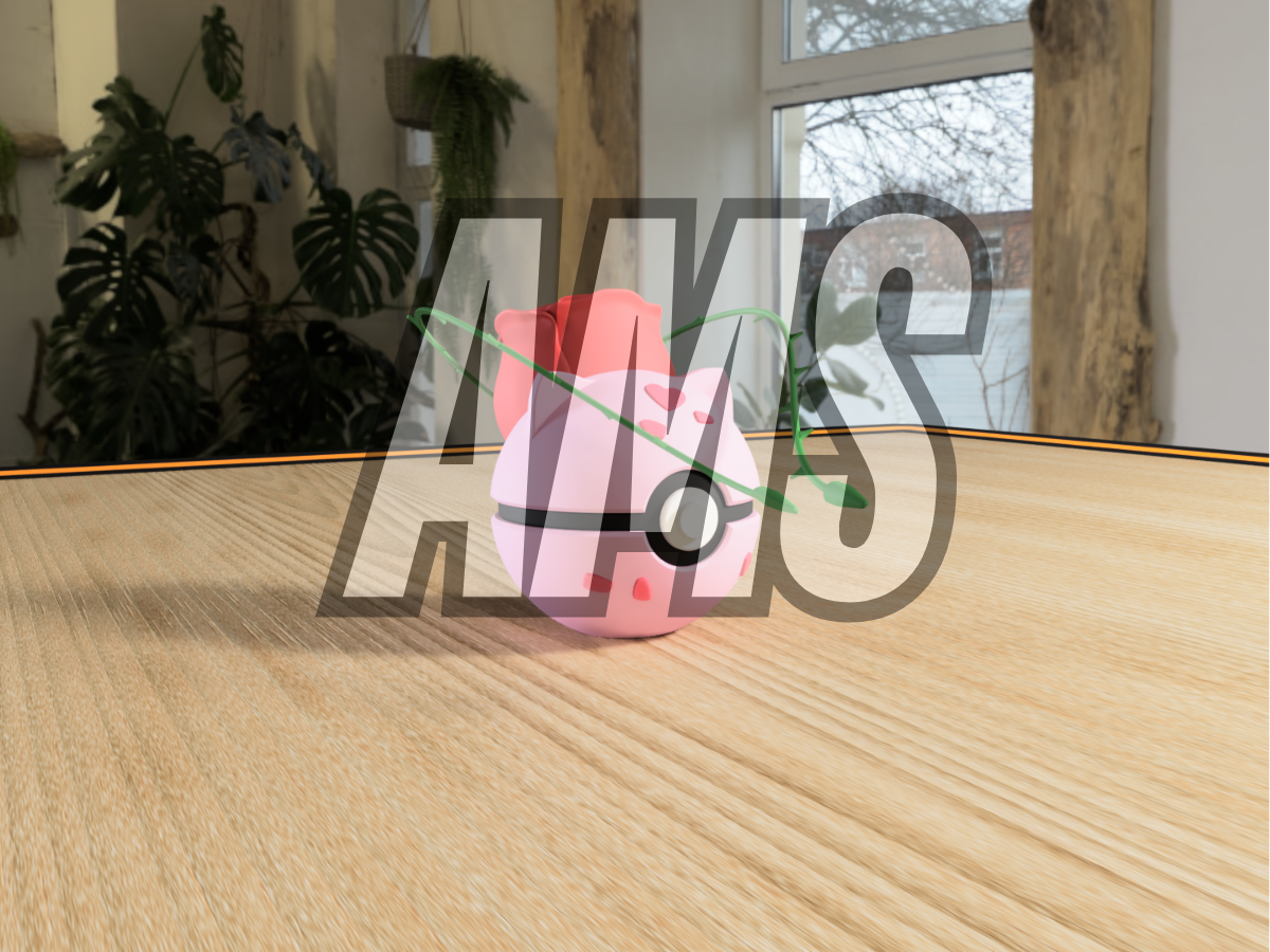 Miniatura 2 do modelo 3D #0001 - Bulbasaur - ROSE