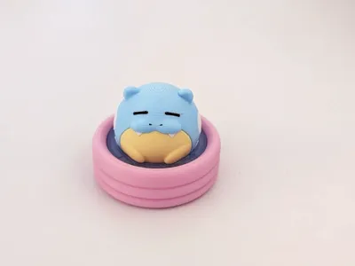 Spheal in a pool