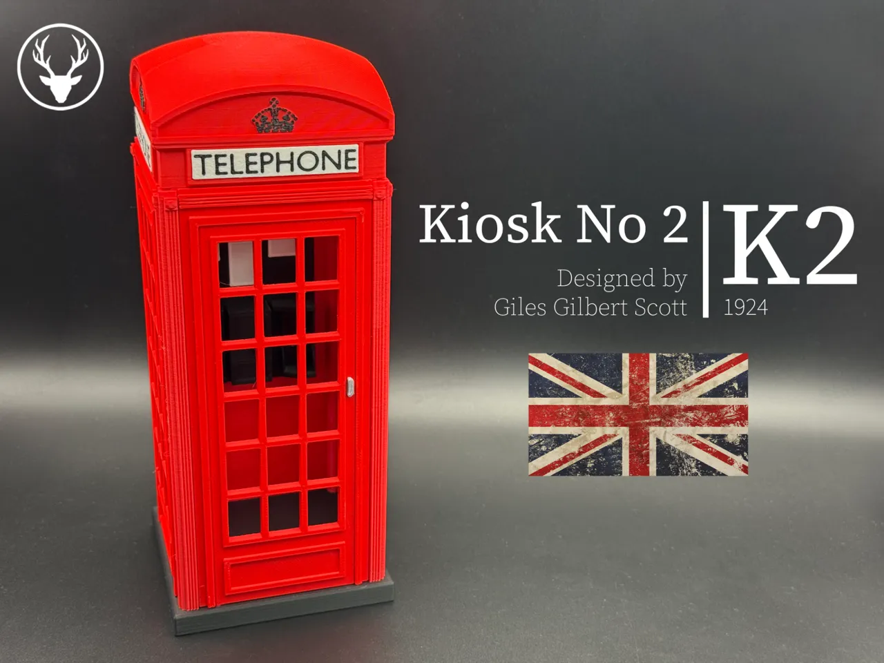 Iconic British Telephone Box view 4