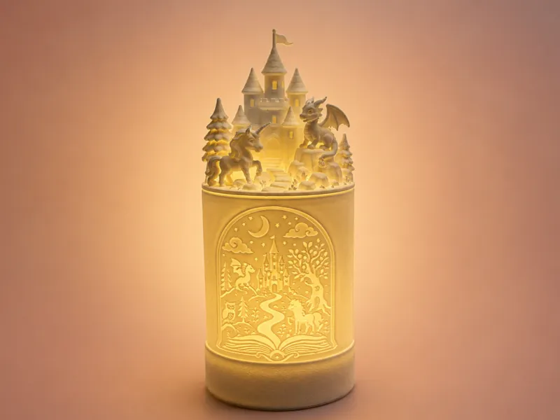Story Time – Midnight Castle Tealight & LED Lamp