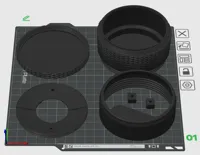 AMS Großraumvolumen ohne Trennwand, 0.16mm layer, 3 walls