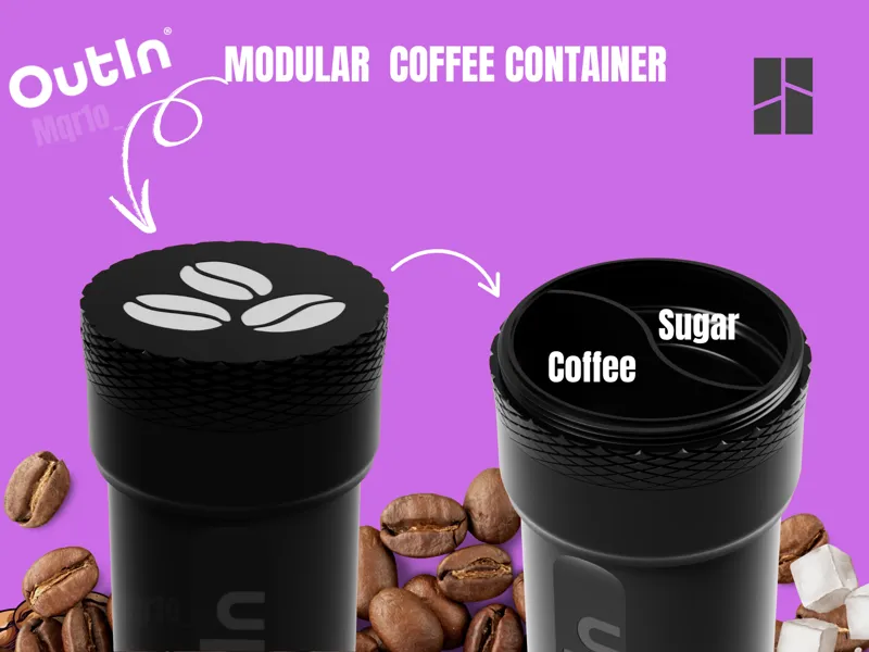 Modular Coffee Container for OutIn Nano
