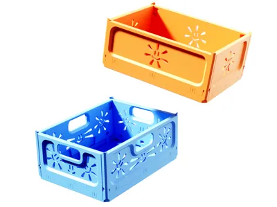 Flower Crate - Collapsible & Stackable Organizer