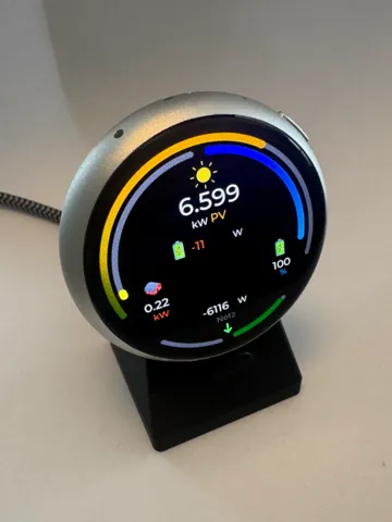 Soporte: Desktop Stand for Waveshare ESP32-S3 1.75″ Display — vista de referencia 2