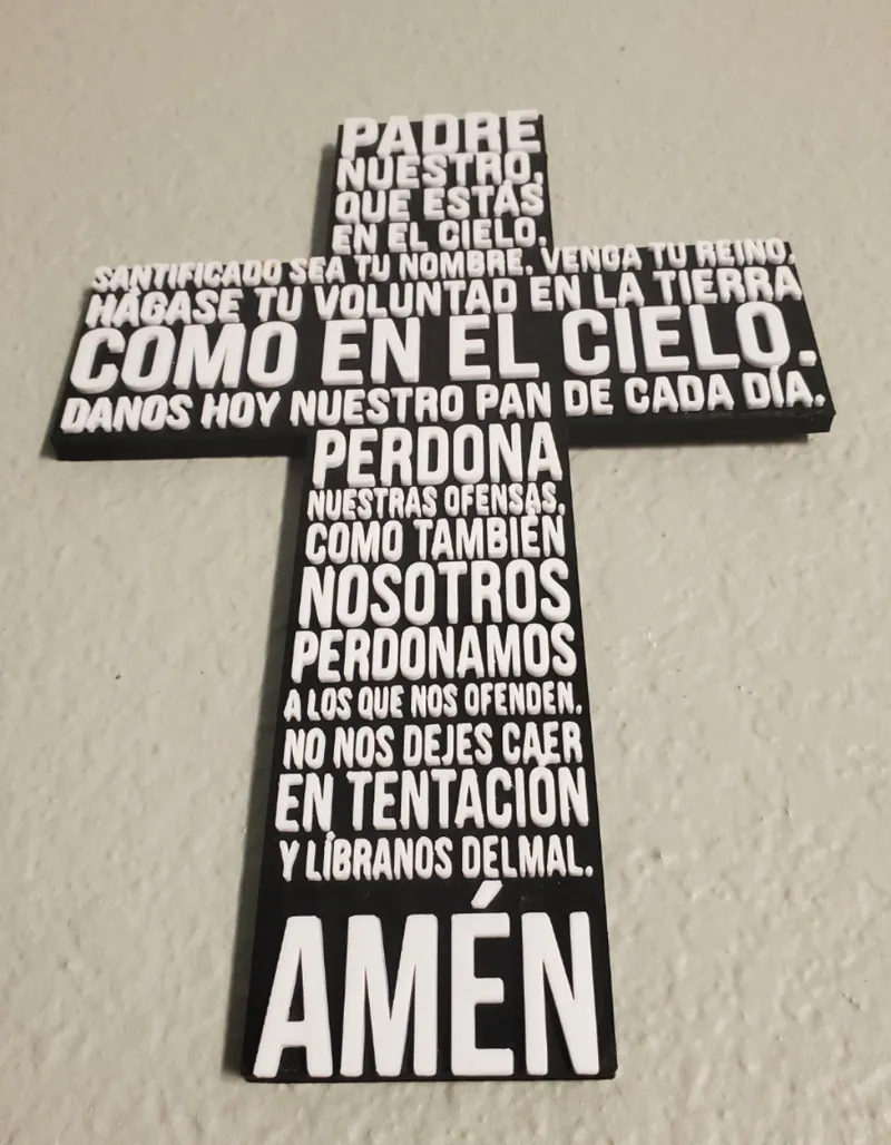 Our Lords Prayer - Spanish Version