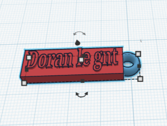 porte cles doran le genant