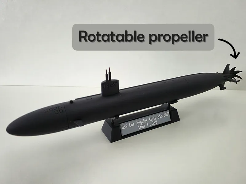 Submarine SSN-688i, Los Angeles-class 1:350 scale