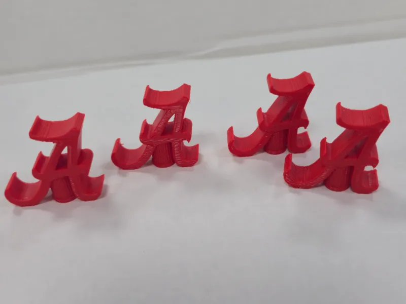 Alabama Crimson Tide Tire Valve Caps
