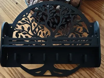 key and letter holder