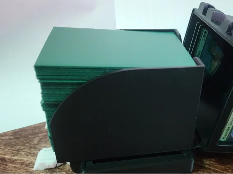Sleeved Card Holder for Snap Lock MTG Deck Box