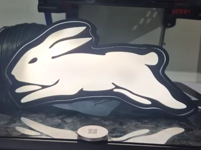 South Sydney Rabbitohs - LED Light Box