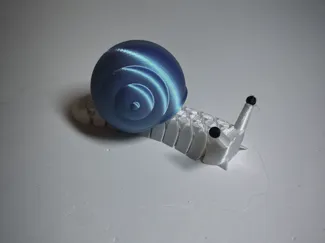 tender flexible snail, articulated