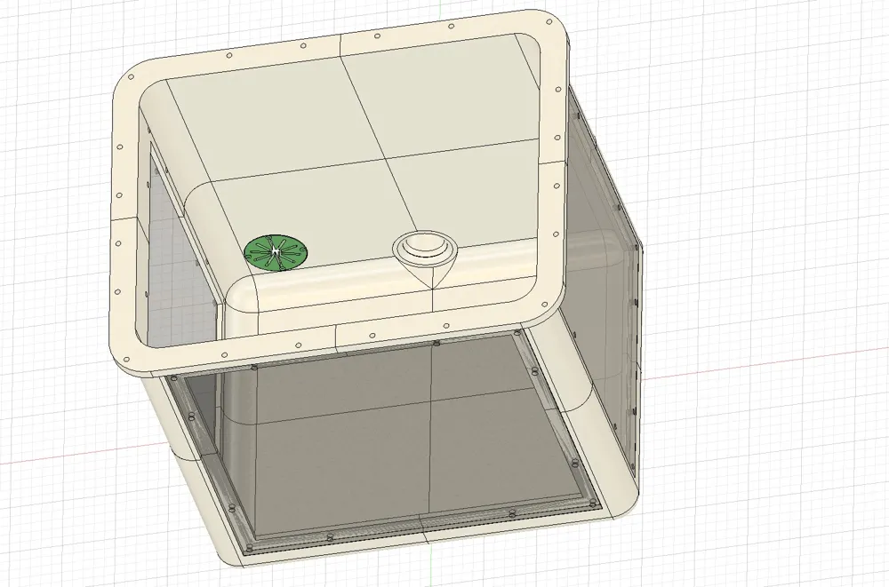 Chip extractor housing for milling machines - Free 3D Print Model ...
