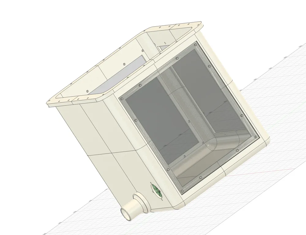 Chip extractor housing for milling machines - Free 3D Print Model ...
