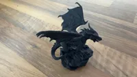 Statuette dragon de pierre — photo 2