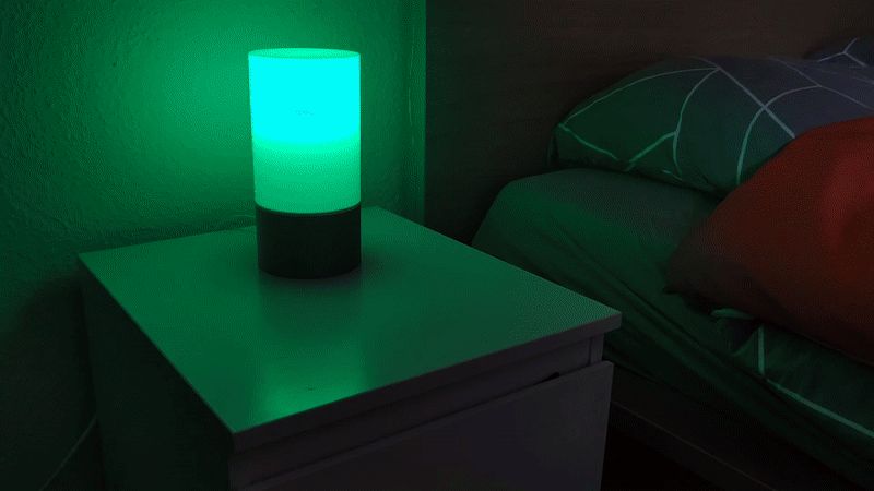 Minimal Bedside LED Lamp (E27 Bulb)