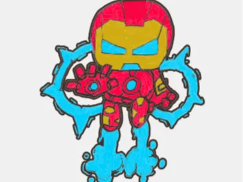 Iron Man keychain
