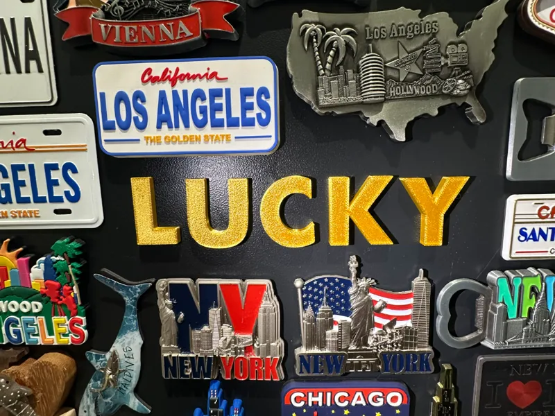 Fridge Magnet Letters STUVWXYZ