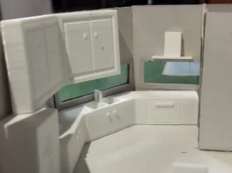 Set de cocina escala 1:50