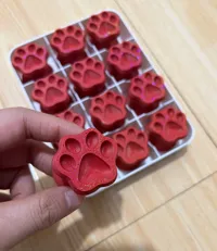 猫爪小印章12个单色，单个直径35mm