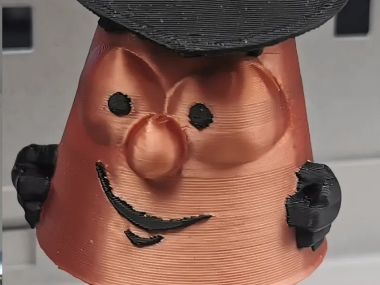 Incense candle with hat
