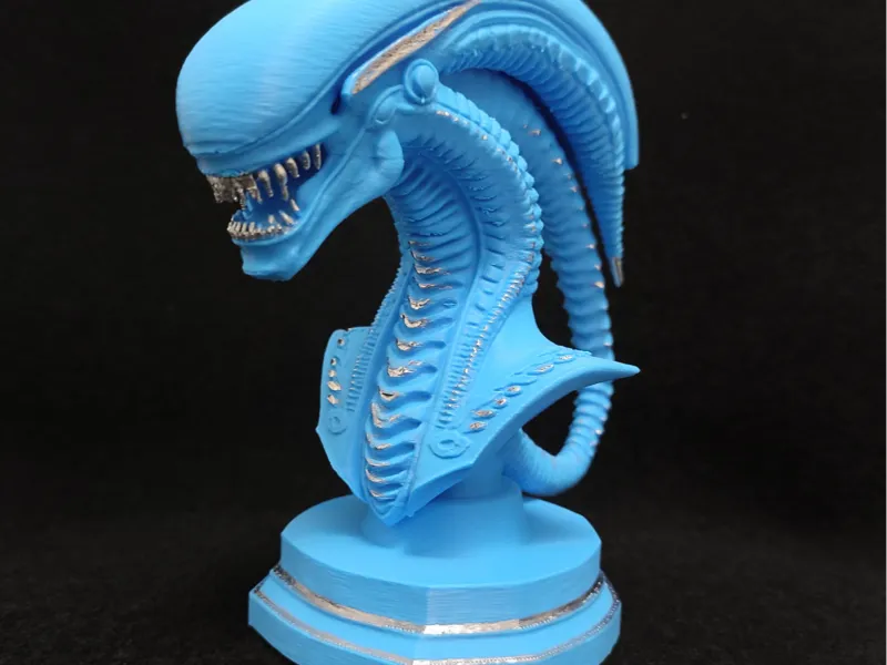 Xenomorph – futuristic bust