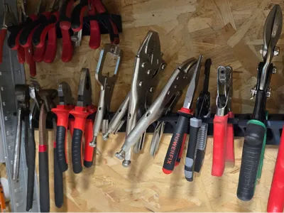 Wall Mounted Pliers Holder