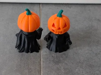 Gruselige Halloween Kürbis Figur Version 1.0
