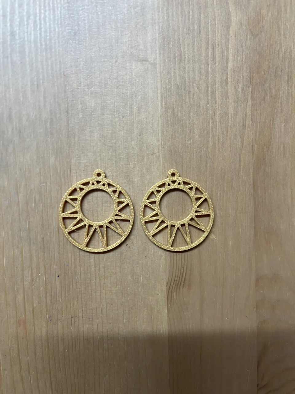 Earrings view 2