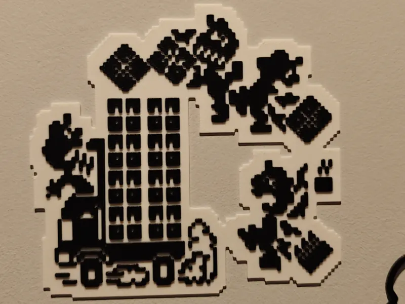 Game & Watch Mario Bros. (Classic) Wall Decoration