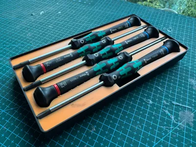Wera Kraftform Micro 5x - Gridfinity 2x4x2