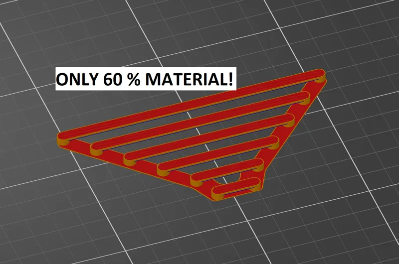 Bridging Test with less material