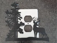 Cache-prise motif cerf — photo 1
