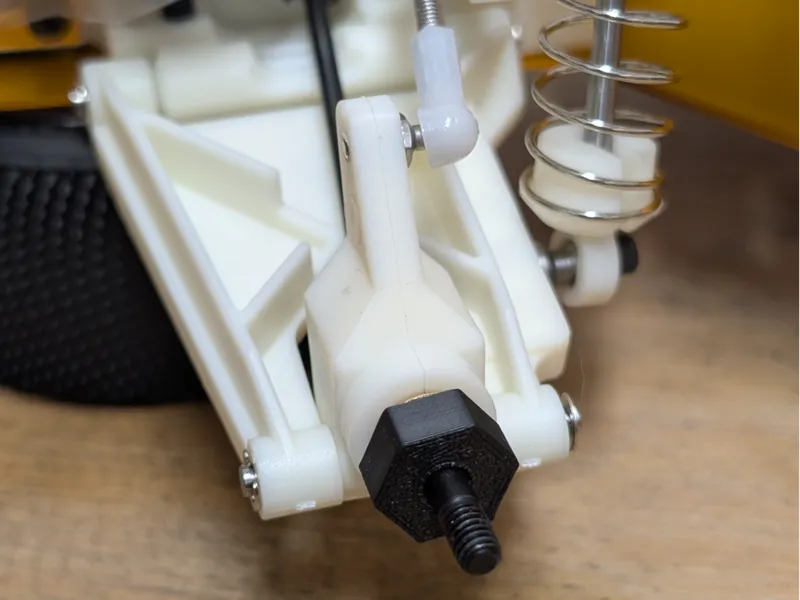 RC10 12mm hex rear wheel adaptor