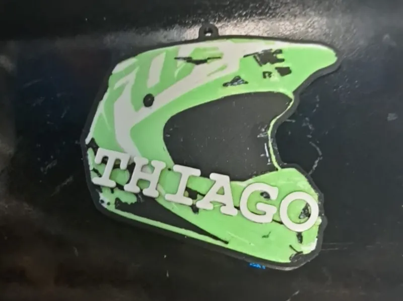 LLAVERO casco motocross