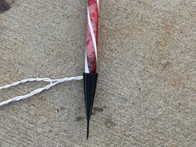 Yard Stake - for 24" Candy Cane Decoration