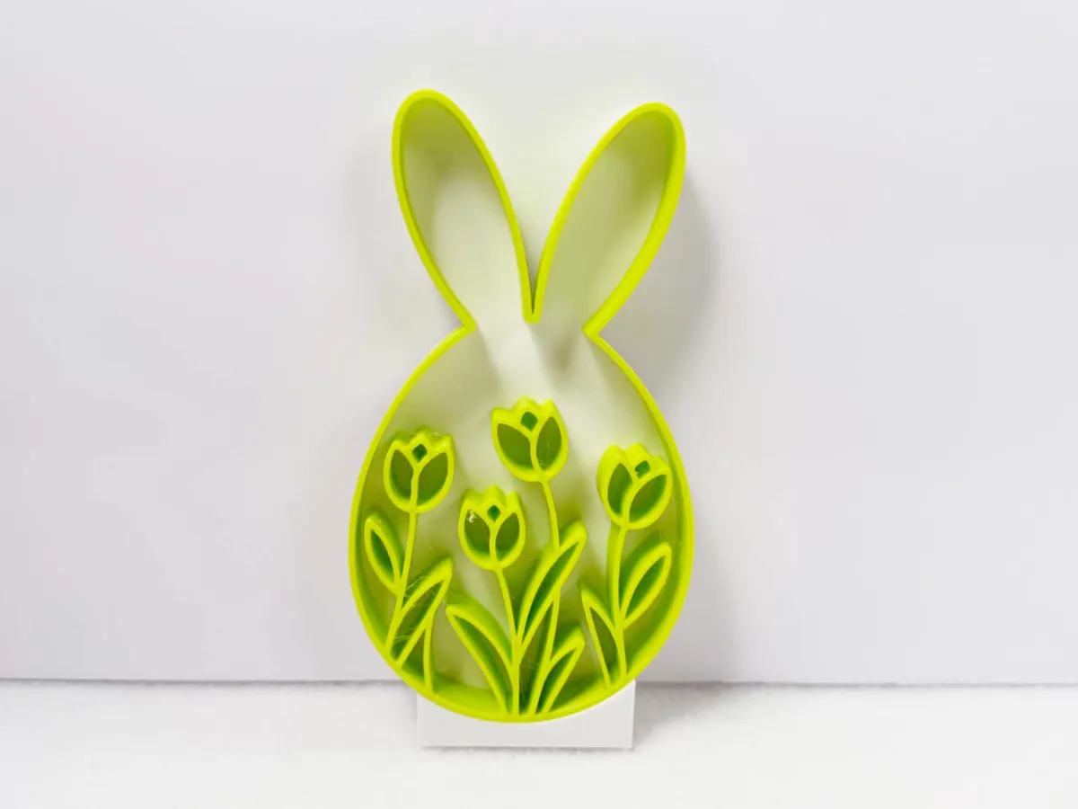 Tulip Bunny Decor - Free 3D Print Model - MakerWorld
