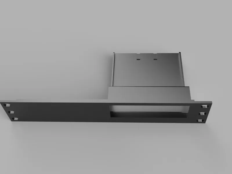 10 Zoll Rack Blende für Netgear GS305 Hub Rechts