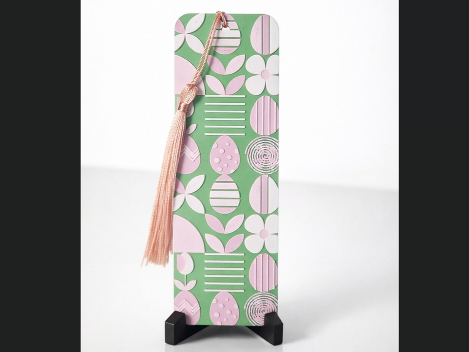 Spring Easter Bookmark – (3 Colours, Haptic)