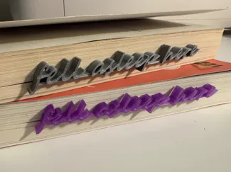 Fell Asleep Here Bookmark