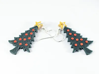 Christmas Tree Earrings