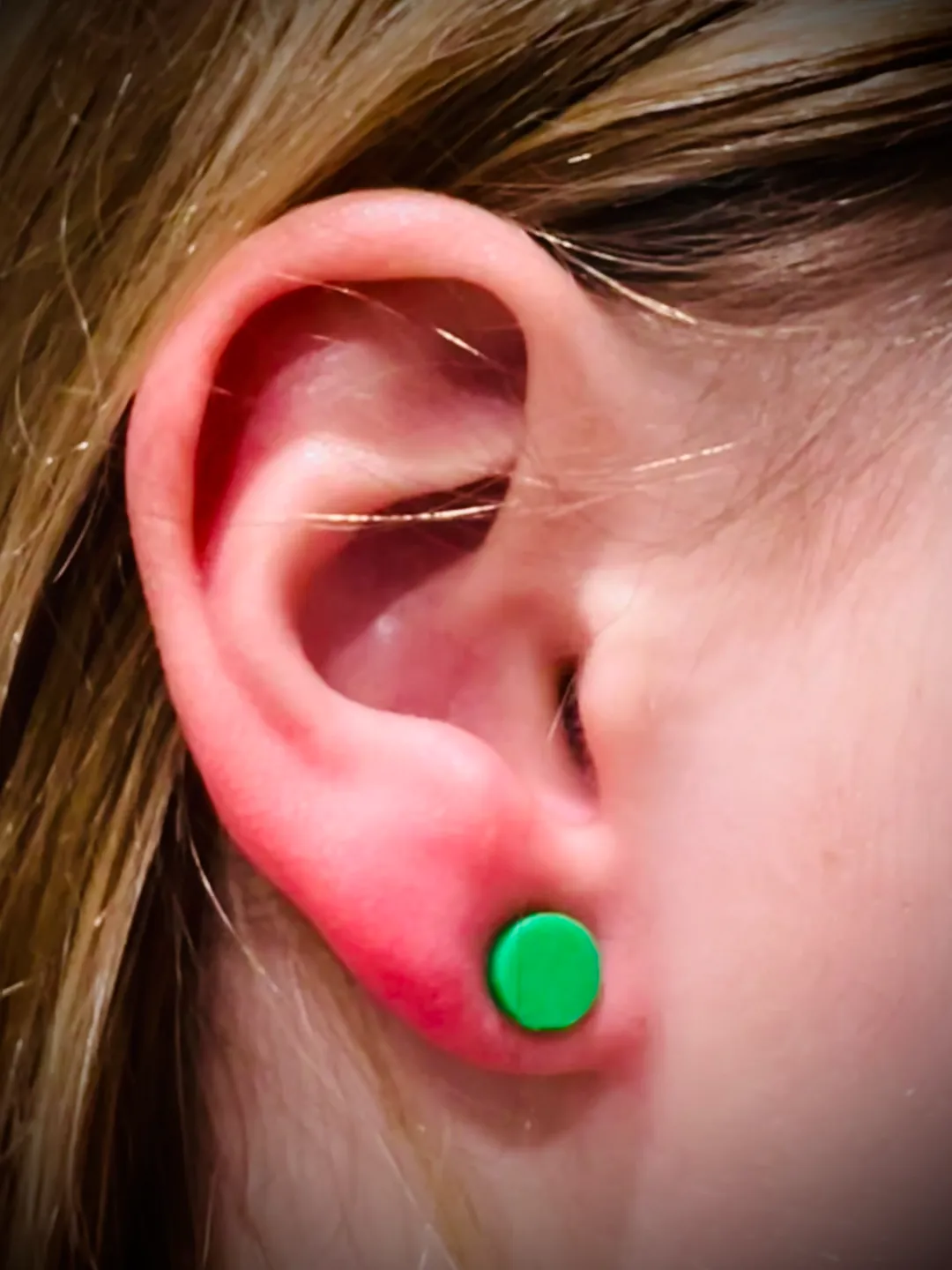 Heart & Dot Magnetic Earrings! view 3