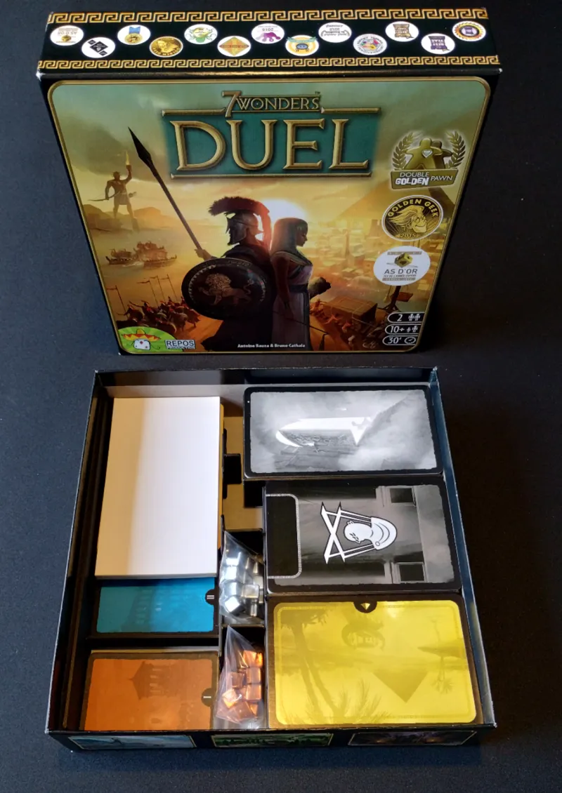 Simple Insert for 7 Wonders Duel + Expansions