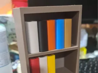 Bookshelf for Tiny Secret Book Cache